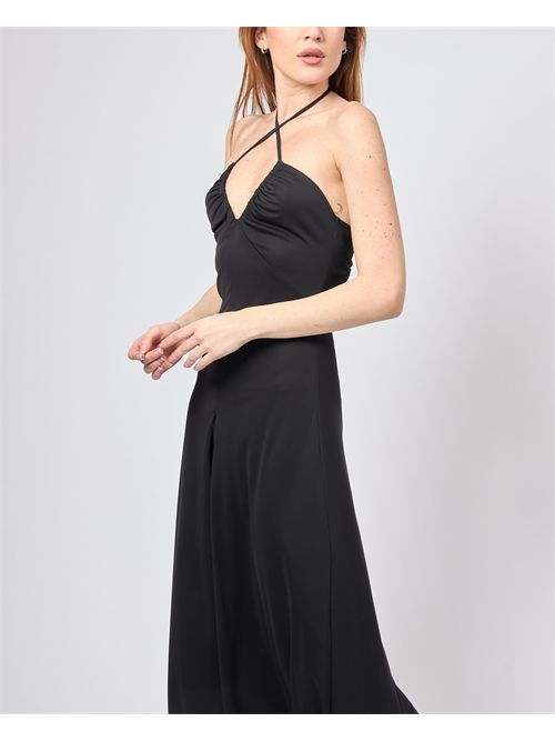 Silvian Heach long dress with drape SILVIAN HEACH | GPP25330VEBLACK